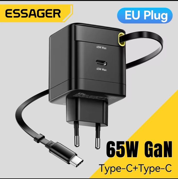 Зарядное устройство Essager 65W GaN