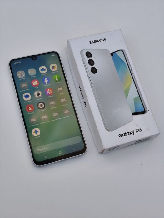 Samsung Galaxy A16 stan bdb z kartonikiem i nowym szkłem