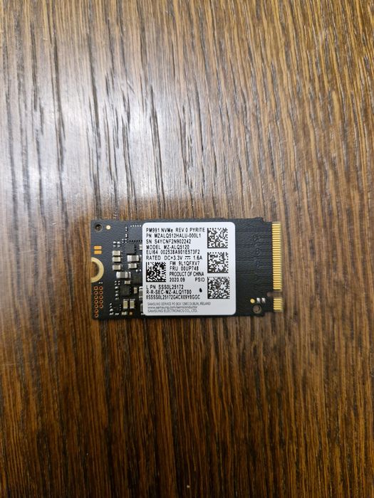 Sprzedam dysk Samung NVMe 512GB