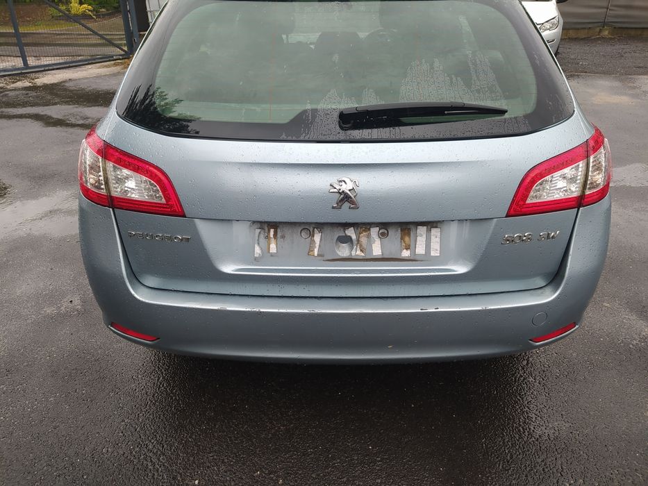 Peugeot 508 SW KLXD zderzak tylny kompletny klapa bagażnika