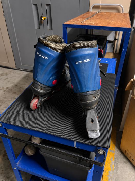 Patins em linha.