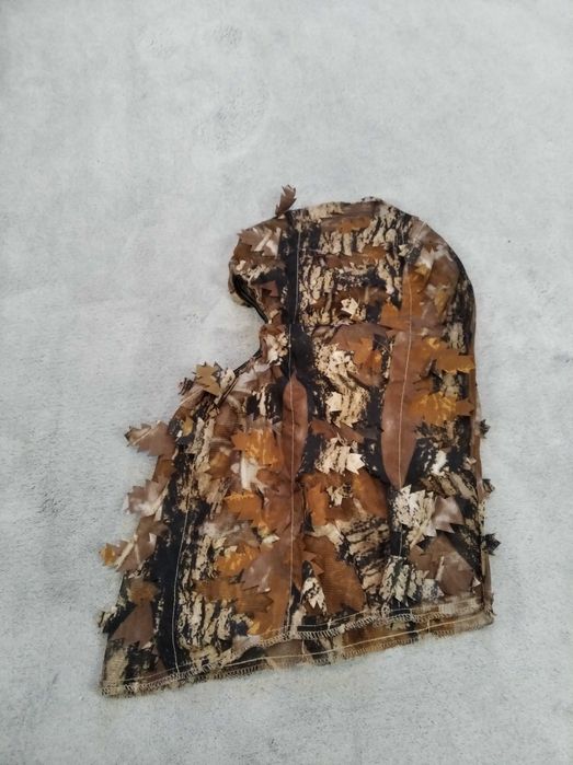 Kominiarka kamuflaż leśny 3D realtree rozmiar uniwersalny wzór 2