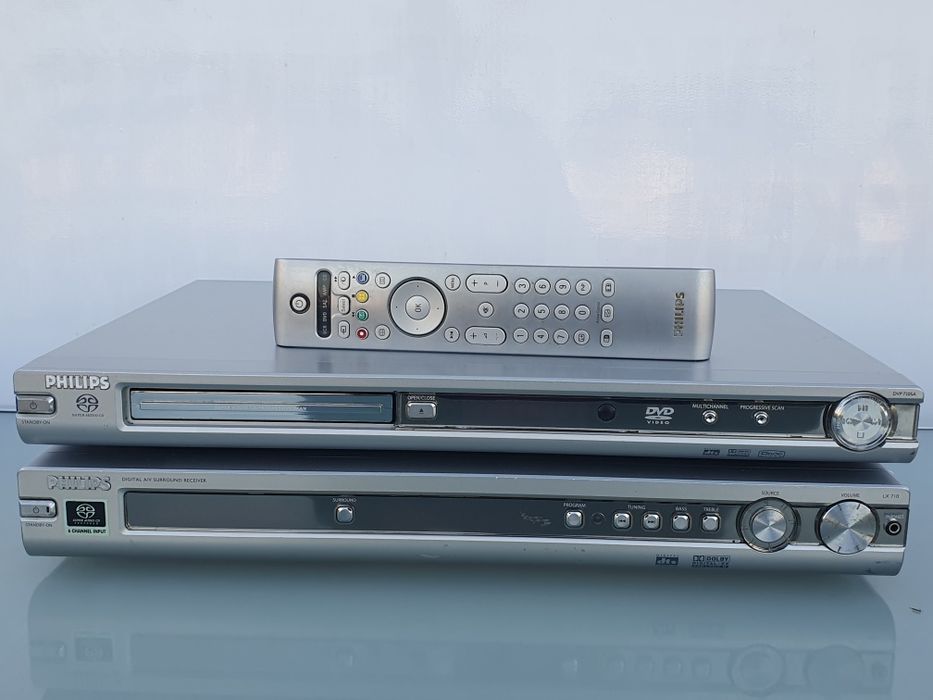 Kino domowe Philips DVD SACD wzmacniacz