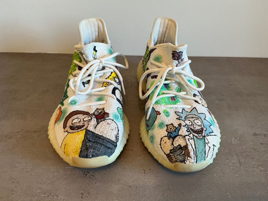 Adidas Yeezy 350 Custom 1/1 (Rick and Morty) rozmiar 45 1/3