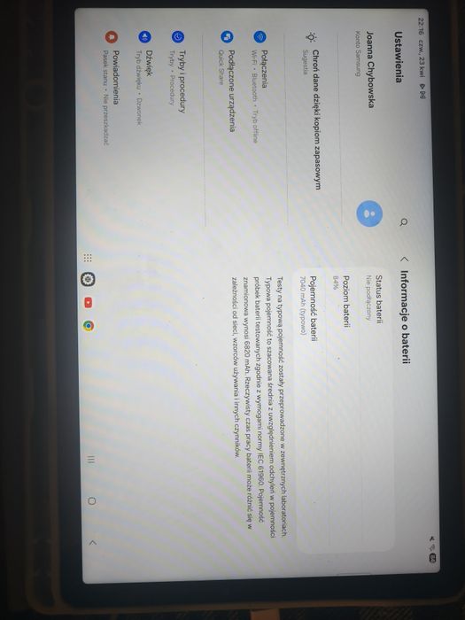 Samsung Galaxy Tab A9+  – stan bardzo dobry + akcesoria