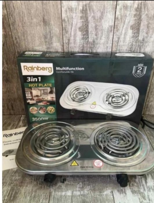 Електроплита електрична плита кухонна электроплита электро domotec