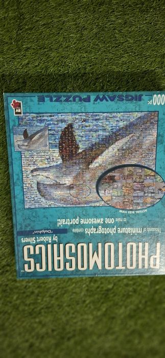 Puzzle photomosaico golfinho
