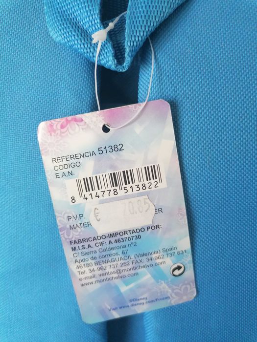 Mochila da Frozen, disney, nova com etiqueta