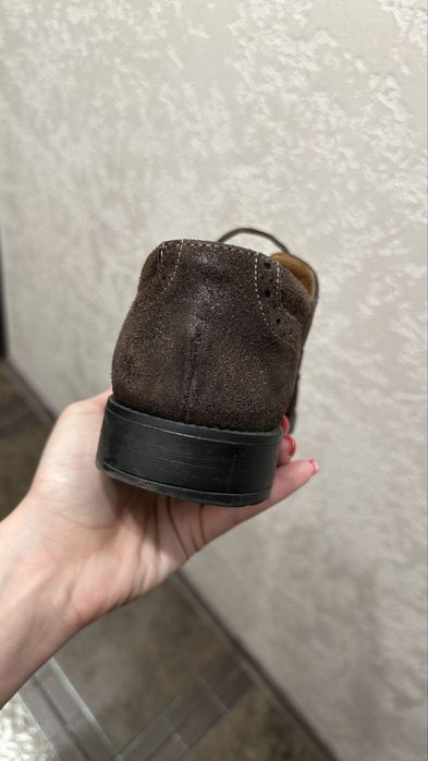 Туфлі замшеві чоловічі Massimo Dutti