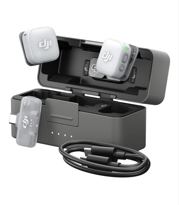 Мікрофонна радіосистема DJI Mic Mini 2 (2 TX + 1 Mobile RX + Charging Case)