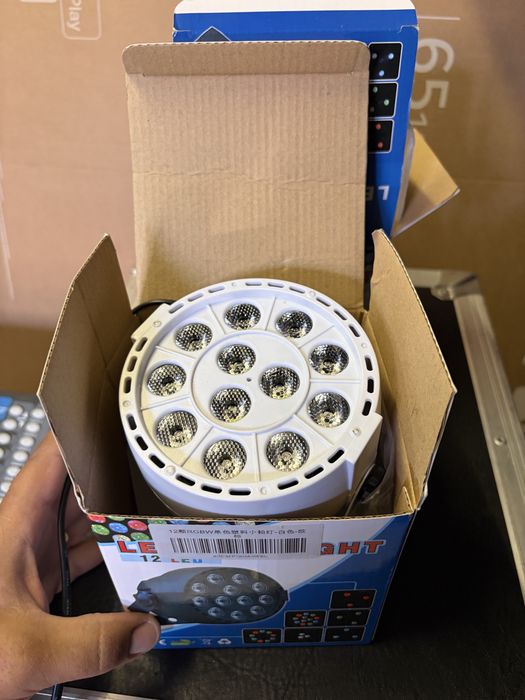 Led par light com dmx mini