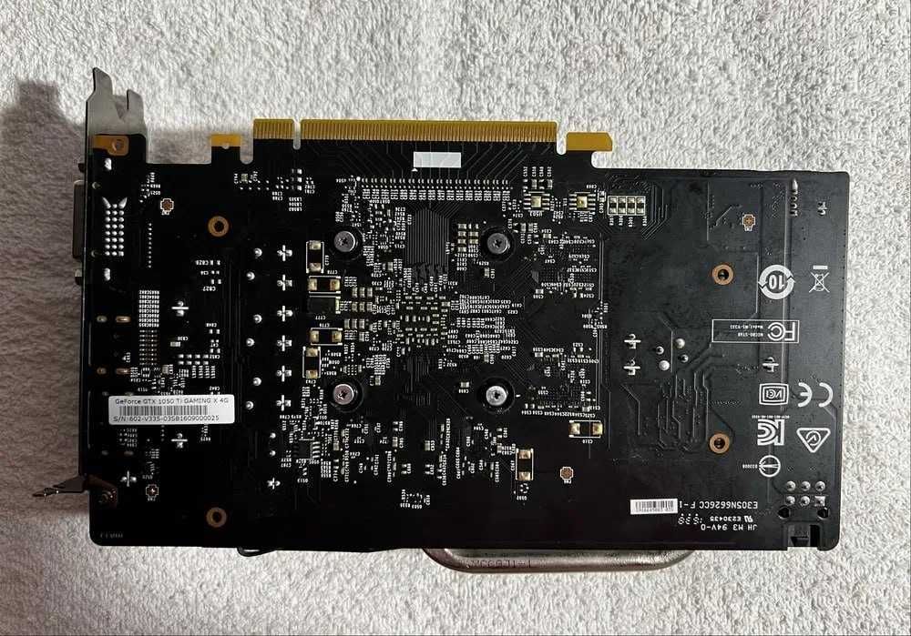 MSI GTX 1050 Ti Gaming X