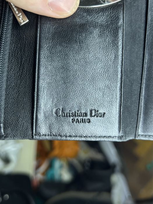 Кожаный кошелёк Christian Dior оригинал винтаж