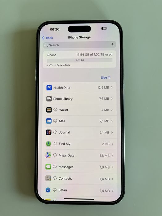 Iphone 14 pro max 1TB bateria nova 100%, estado como novo