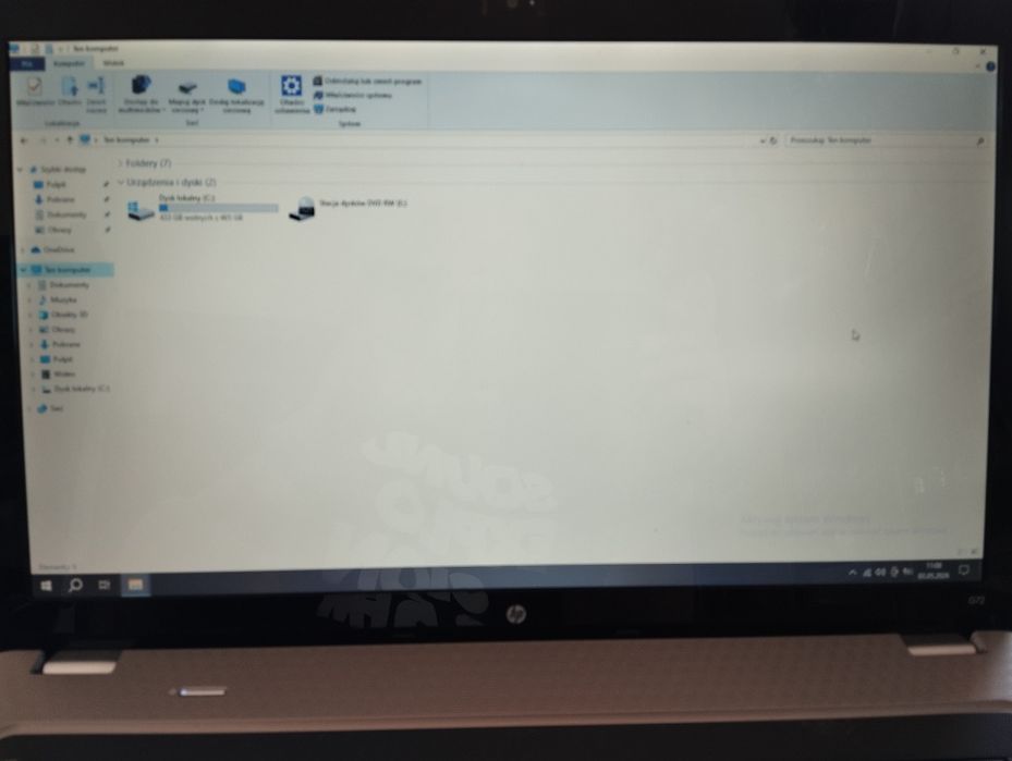 Laptop  HP  duży
