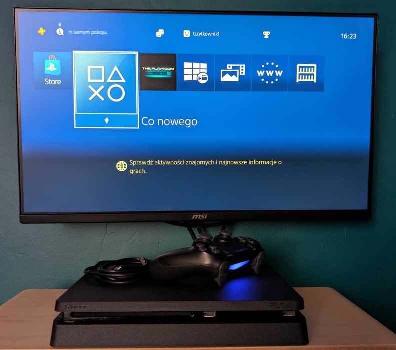 Konsola PlayStation 4 Slim 500GB PS4 + gry