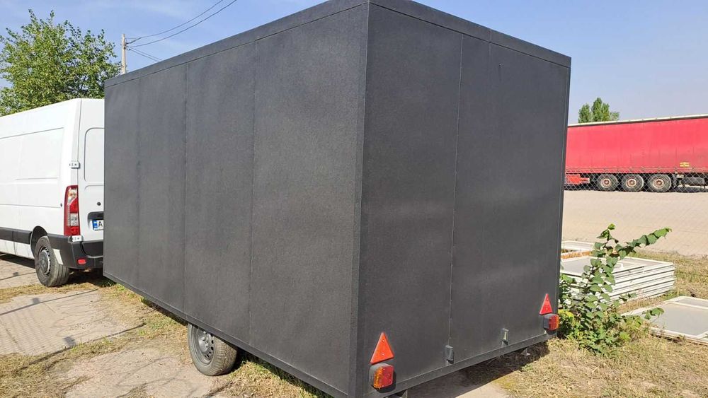 Торговий причіп купава торговый прицеп маф кавярня фудтрак 2х4