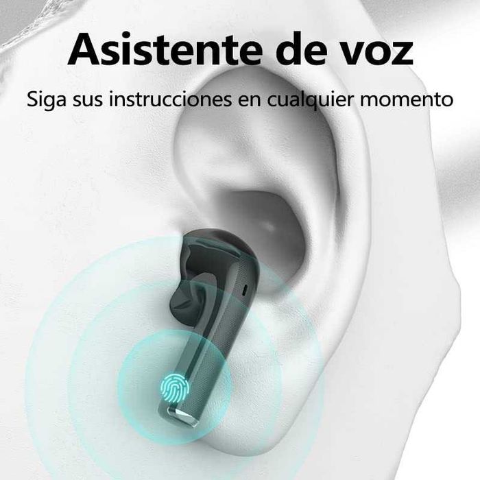 Auriculares sem fios, cor preta novos Ermesinde • OLX Portugal