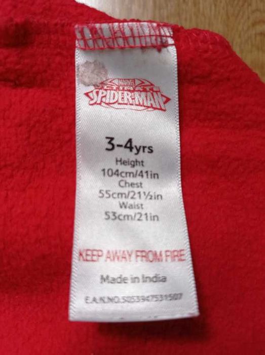kombinezon Spider Man 98/104 - wiosna