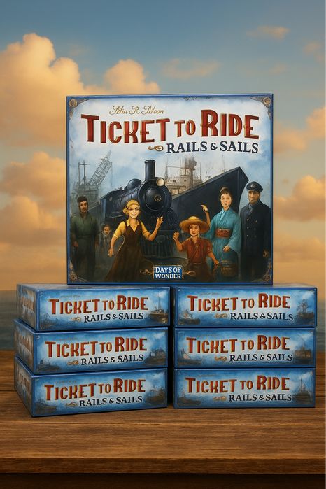 Ticket to Ride: Rails & Sails