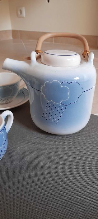 Serviço de chá de cerâmica - Majólica