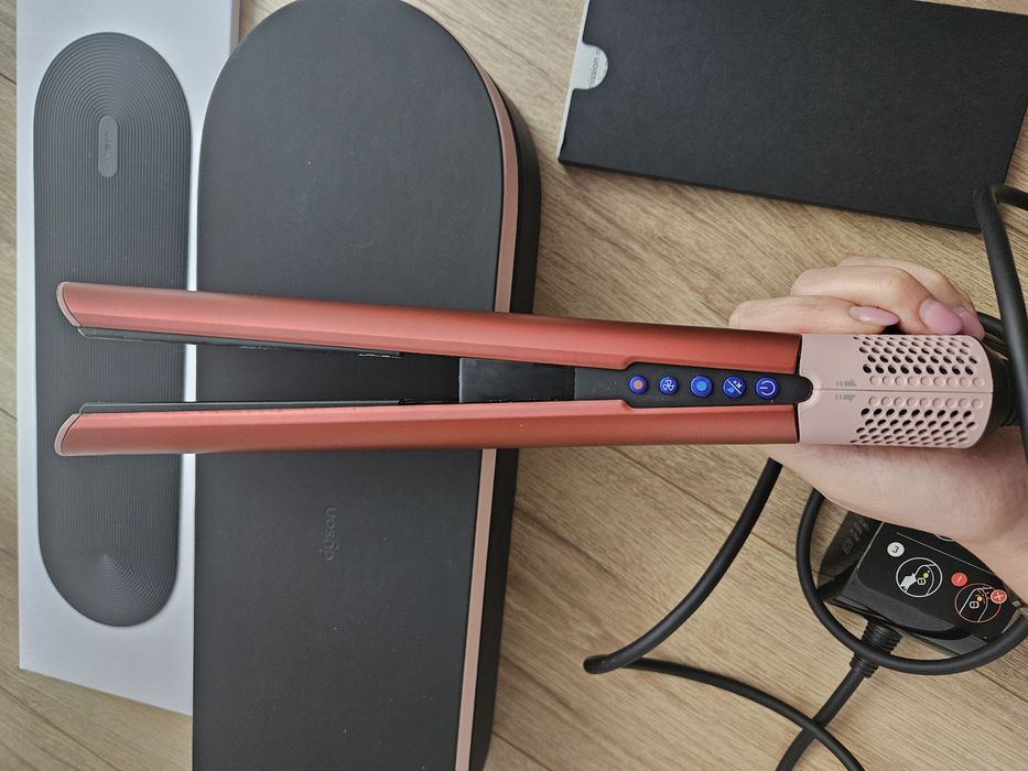 Aeroprostownica Dyson Airstrait truskawkowy brąz