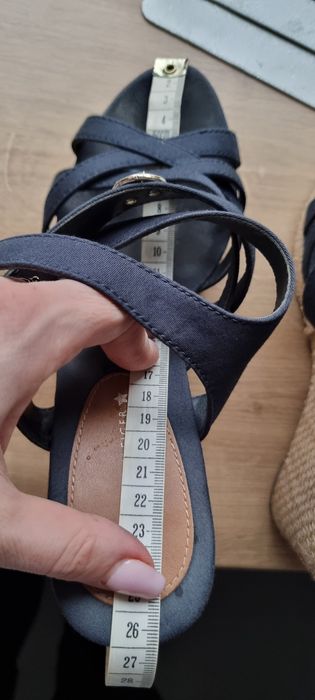 Sandały na koturnie Tommy Hilfiger roz41