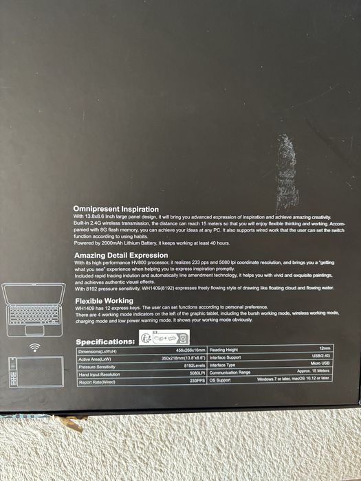 Tablet graficzny Huion