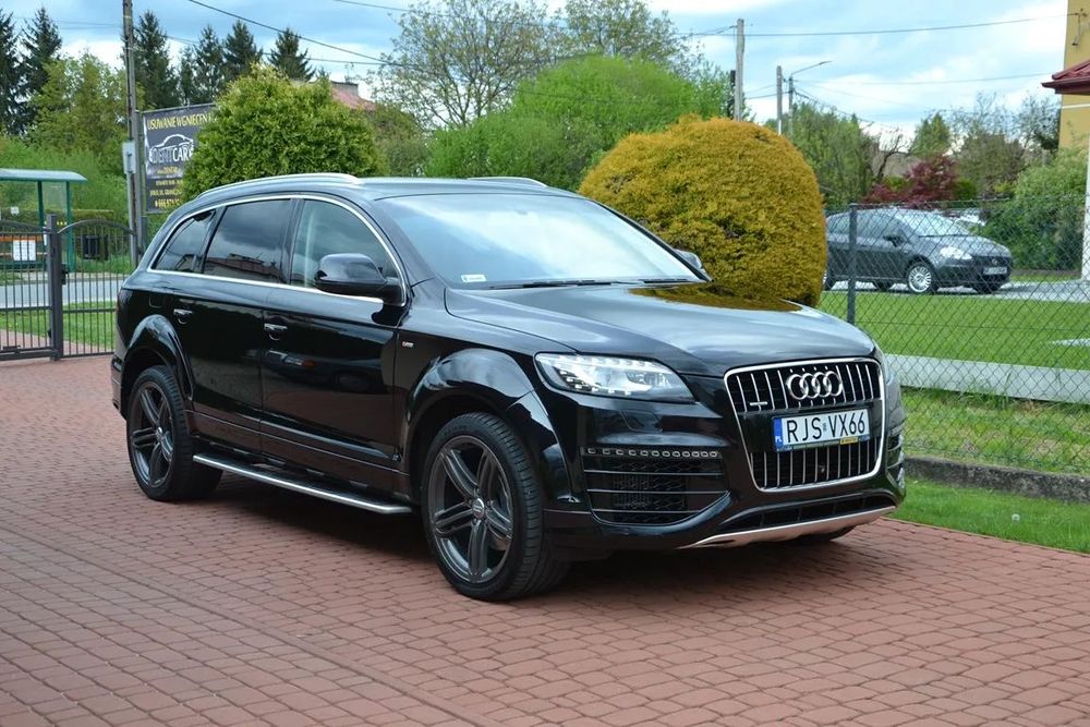 Audi Q7 Audi Q7, pakiet s-line w12, nowe opony, nowy akumulator,2 komplety kół