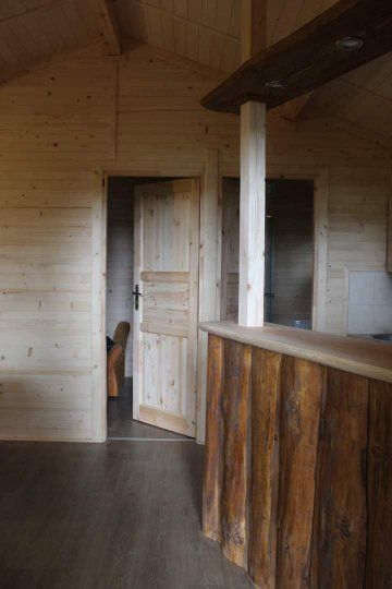 Domek letniskowy 4osobowy zejście nad jezioro, basen