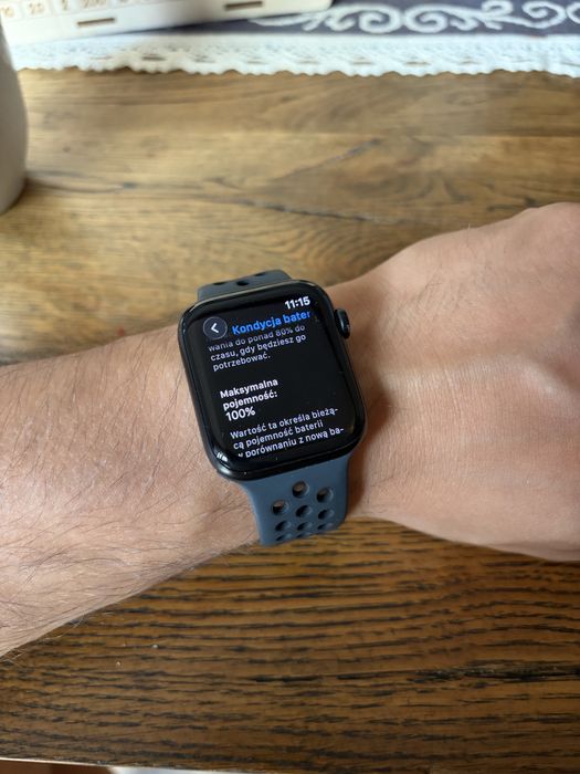Okazja ! Apple Watch  SE 2 gen. 44mm / Pełen komplet / 100% sprawny