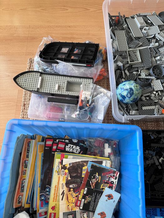 Lego mix - Star Wars, City i inne ponad 45 KG + zestawy