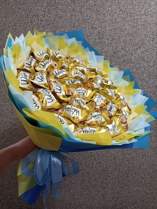 Букет з цукерок, букет с конфет, фуд-букет