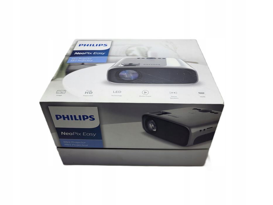 Projektor philips neopix easy przenośny do multimediów i kina domowego