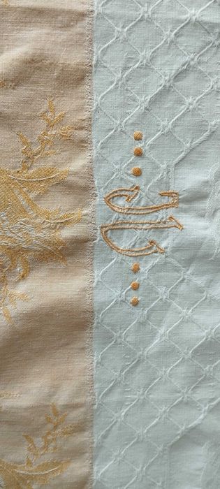 Toalhas de mãos linho antigas