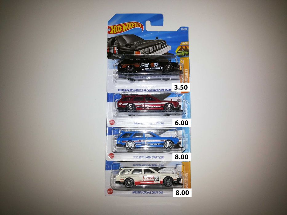 Nissan - Carros da Marca Matchbox e Hot Wheels escala 1/64
