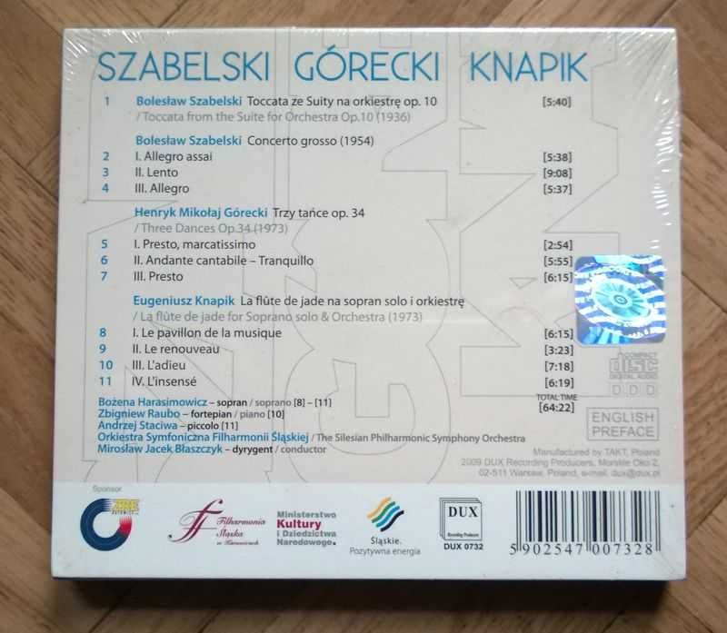 CD Szabelski Górecki Knapik Harasimowicz NOWA FOLIA