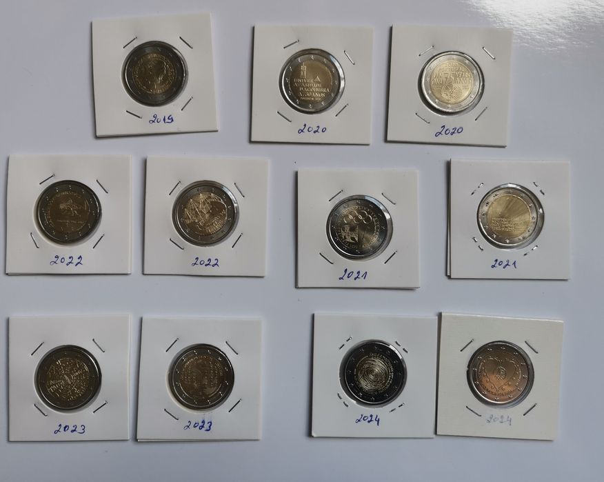 Moedas comemorativas de Portugal de 2€