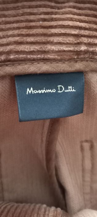 Джинси палацо труби кльош вельветові Massimo Dutti