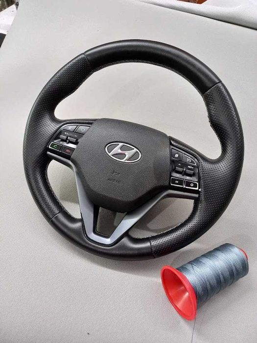 Перетяжка руля авто