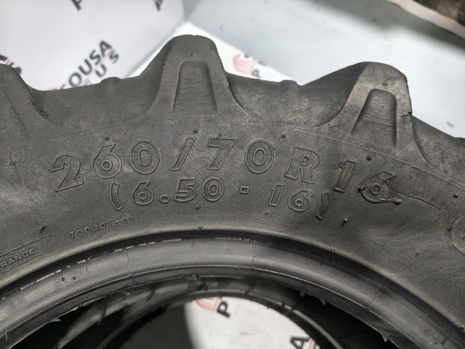 2 pneus semi novos 260-70R16 Kleber - Oferta da entrega