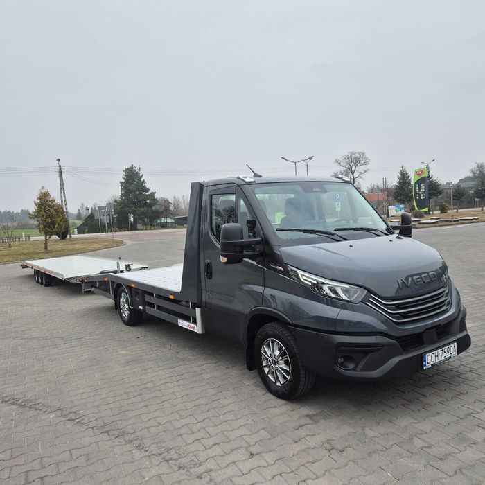RENT 88 Wynajem IVECO 3.0 Automat AutoLaweta 25r Autolawety Przyczepy