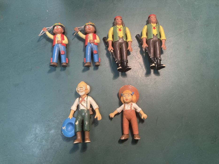 Bonecos Heidi, Marco, Jackie, Marretas