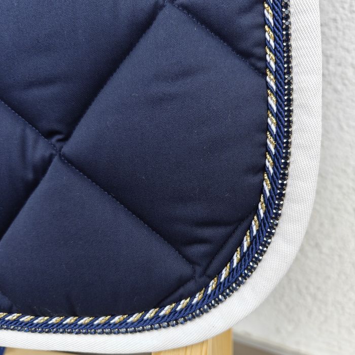 Okazja! Włoski czaprak Anna Scarpati granatowy Full Vs