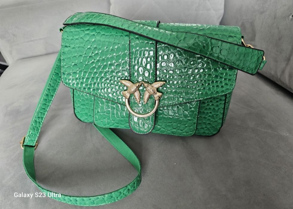 Nowa torebka złote okucia