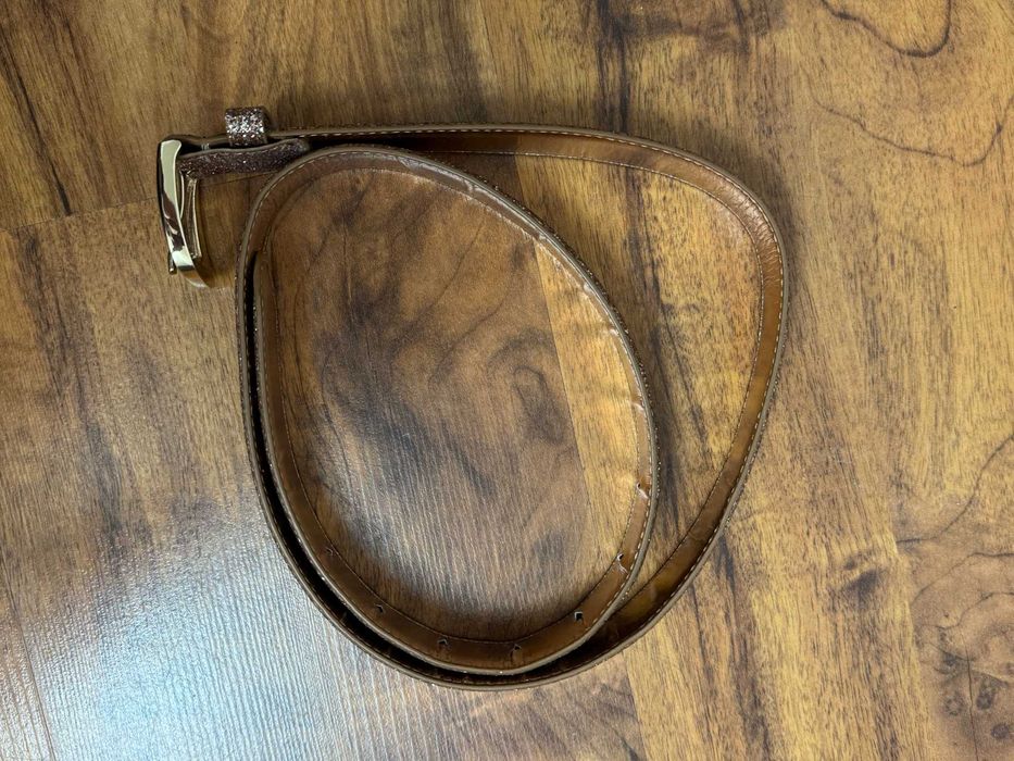 Pasek brokatowy paseczek brokat belt Next rozmiar S 85 cm
