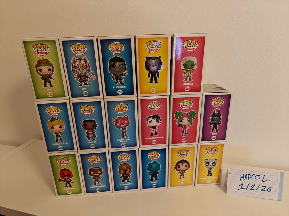 PoP's colecionáveis