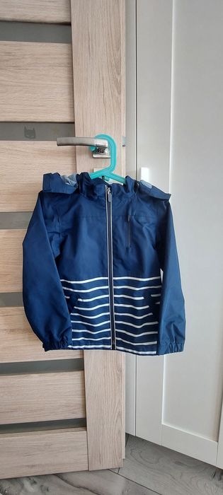Kurtka chłopięca wiosenna Tchibo 110/116 przeciwdeszczowa jak nowa