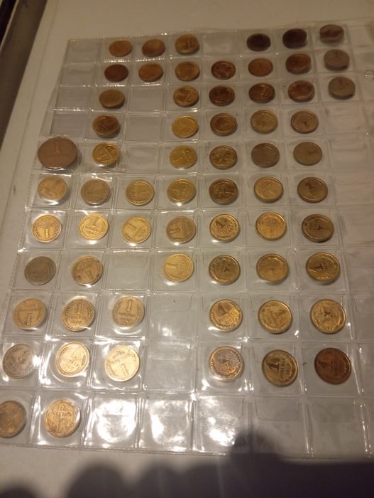 Погодовка одной копейки  СССР с 1924 по1991.