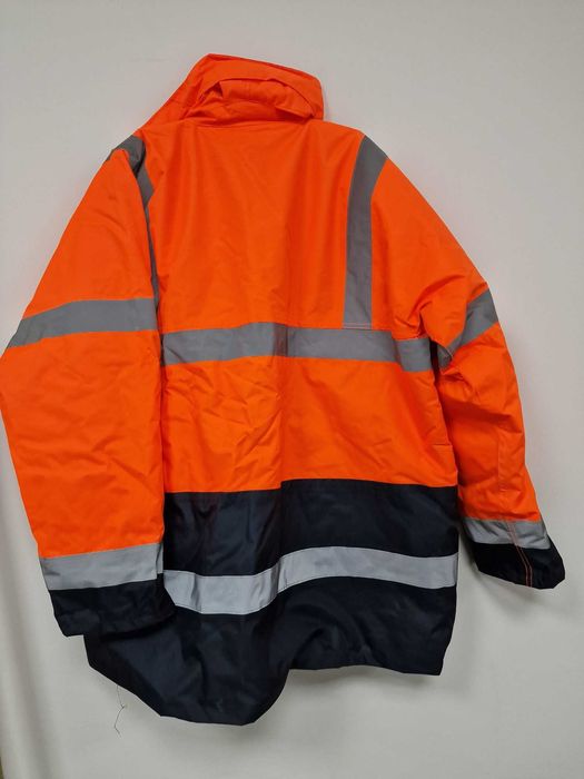 Kurtka robocza ocieplana deszczowa odblaskowa SEFTON